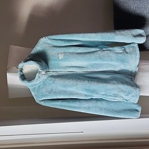 NorthFace fuzzy fleece jacket coat